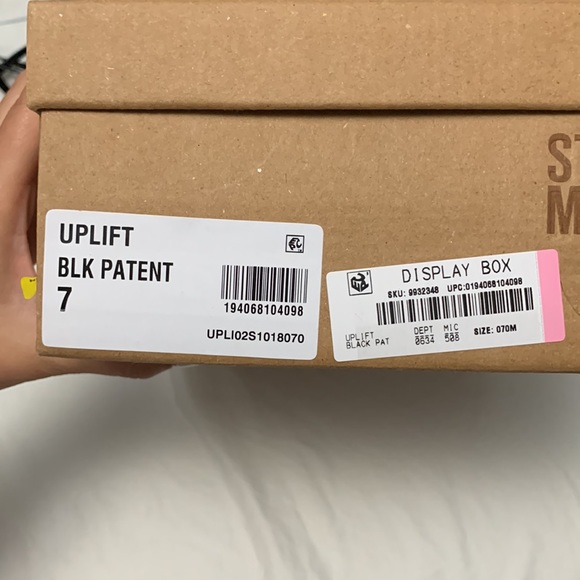 Steve Madden square toe wrap up heel - Picture 7 of 8